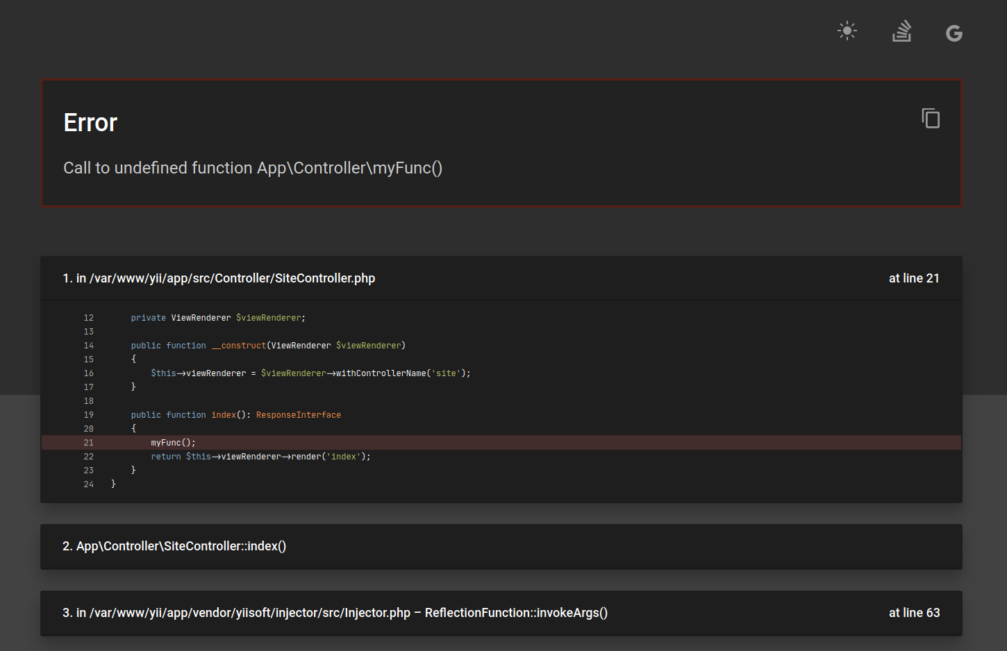 View development with dark
theme